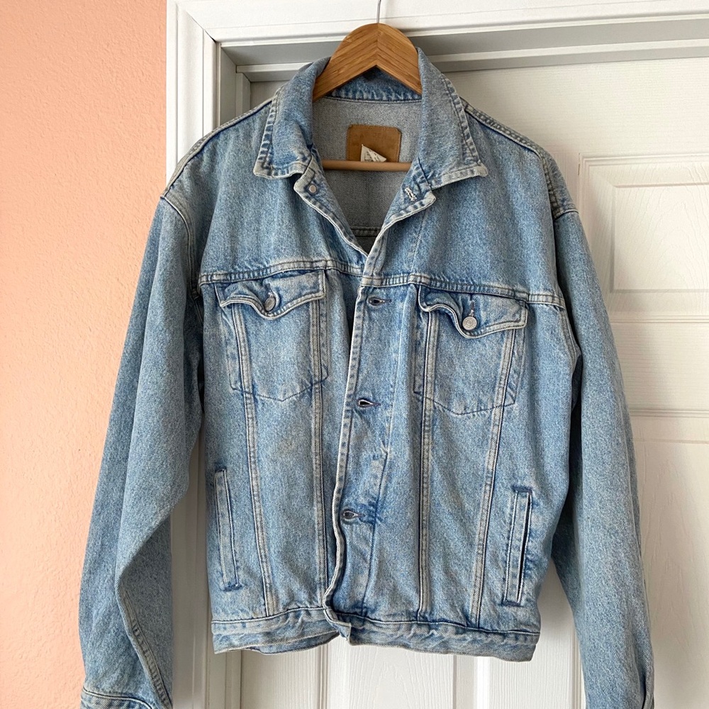 GAP Distressed Vintage Jean Jacket